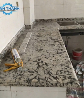 Ốp Đá Bàn Bếp - Mẫu 9