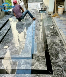 Ốp Đá Cầu Thang - Mẫu 17